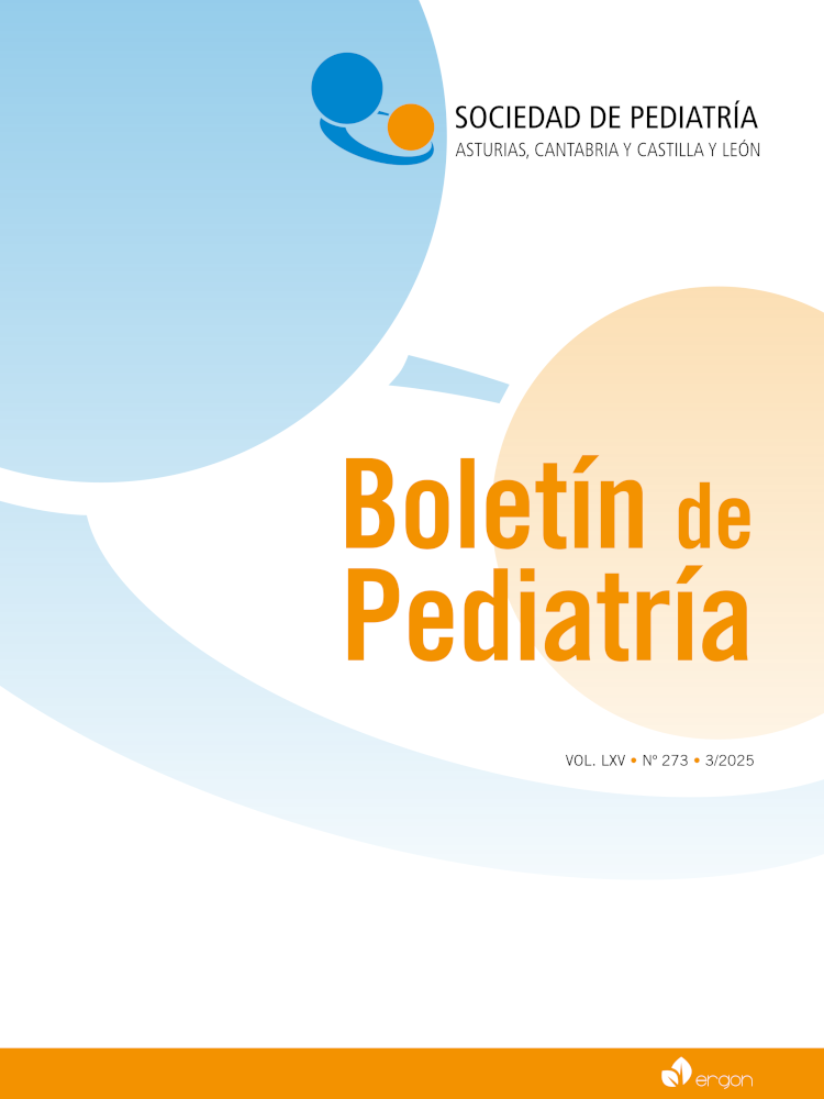 Portada del Boletín de Pediatría nº 273